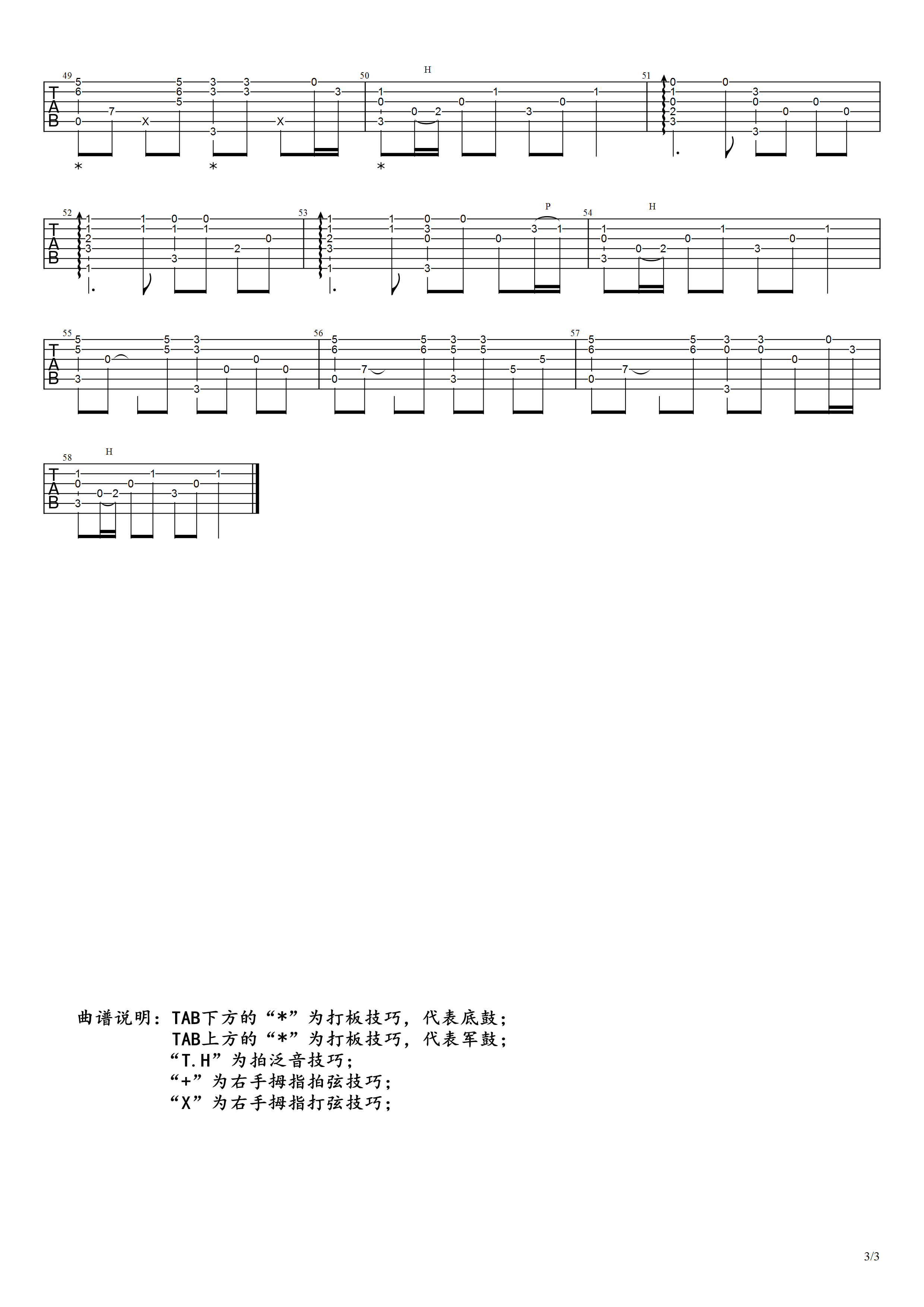 Amani吉他谱_Beyond_C调指弹 - 吉他世界