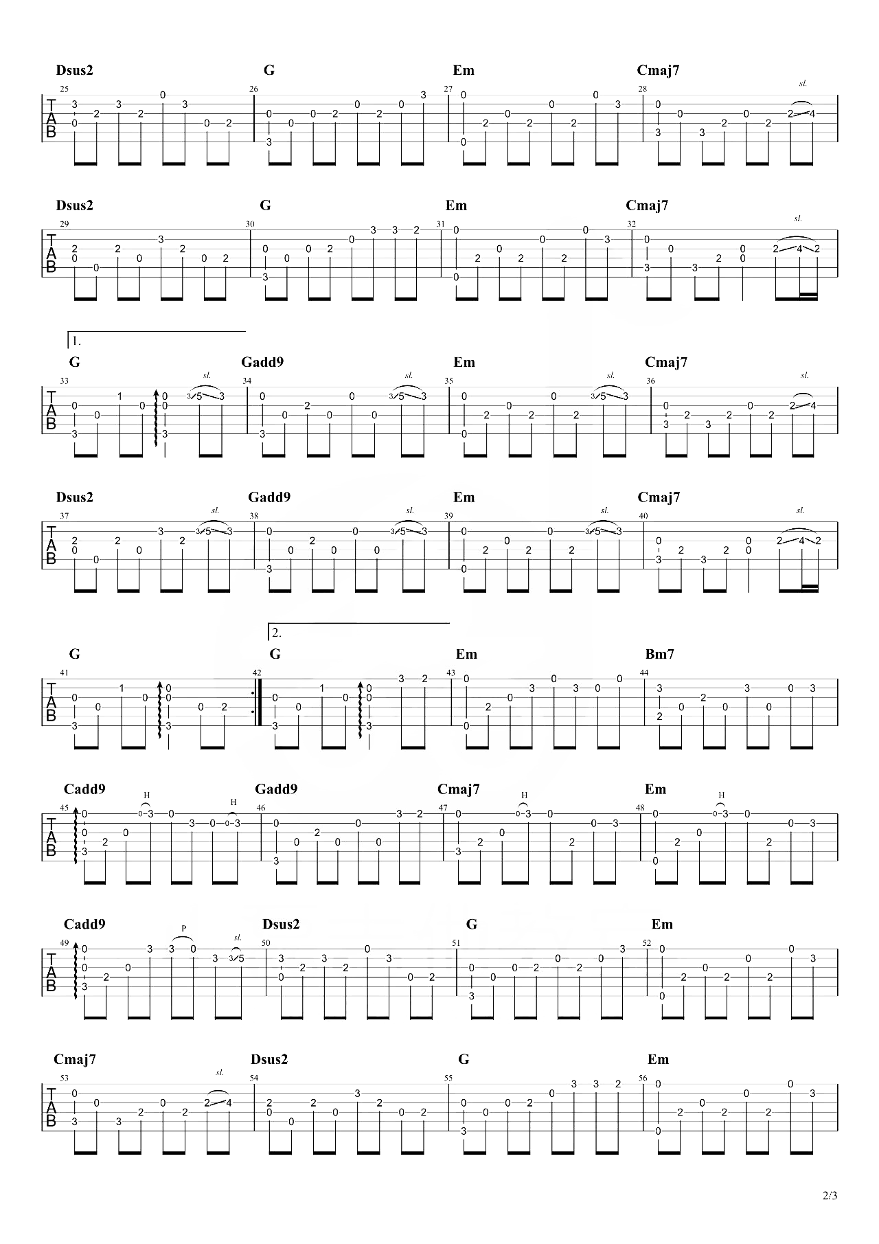 八十年代的歌吉他谱 - 赵雷 - G调吉他弹唱谱 - 琴谱网