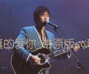 《真的爱你吉他谱》_BEYOND_带原版solo_C调_吉他图片谱3张