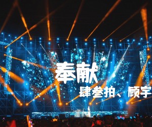 《奉献吉他谱》_肆叁拍、顾宇_G调_吉他图片谱4张