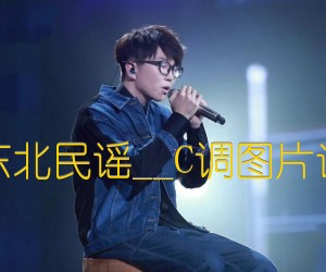 《东北民谣吉他谱》_毛不易__C调图片谱_C调_吉他图片谱4张