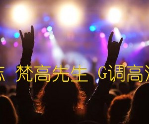 《李志 梵高先生 G调高清版吉他谱》_群星_G调_吉他图片谱1张