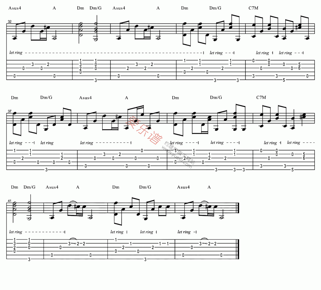 陈绮贞《After 17》吉他谱-吉他源