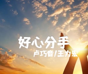 《好心分手吉他谱》_卢巧音/王力宏_E调_吉他图片谱2张