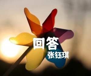 《回答吉他谱》_张钰琪_C调_吉他图片谱3张
