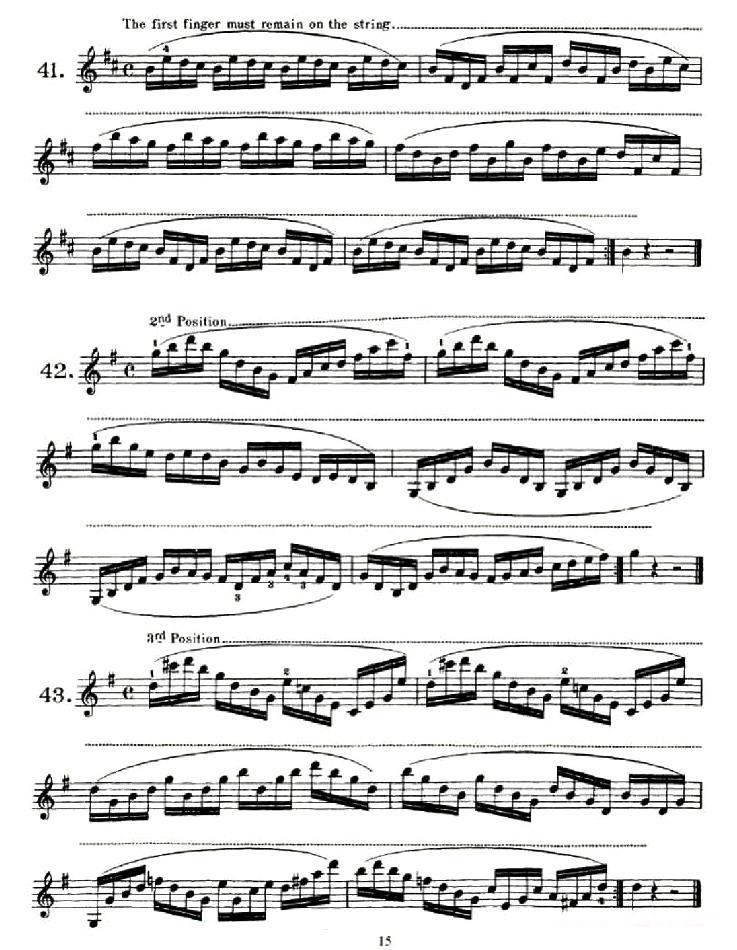 中国曲谱网 www.qupuw.com——【小提琴乐谱简谱】School of Mechanism, Op. 74