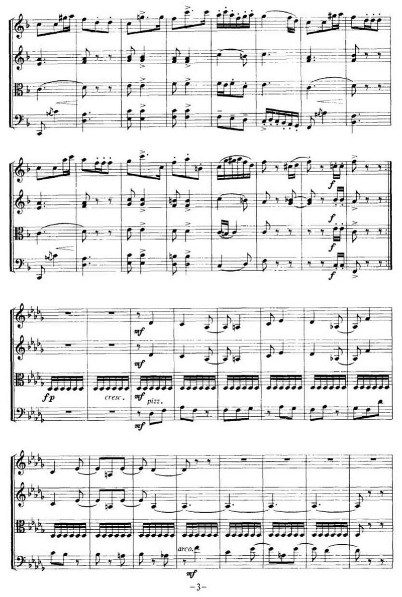 中国曲谱网 www.qupuw.com——【小提琴乐谱简谱】谣趣