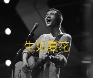 《生如夏花吉他谱》_朴树_A调_吉他图片谱1张
