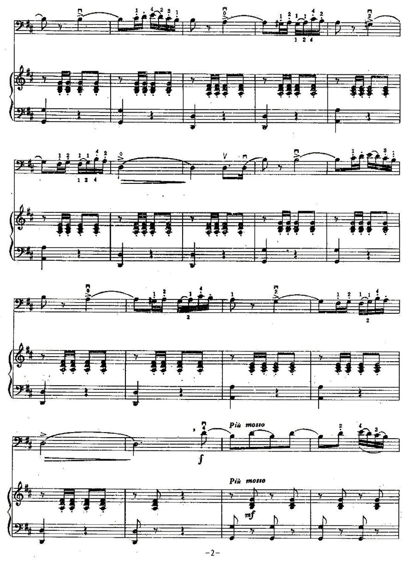 中国曲谱网 www.qupuw.com——【小提琴乐谱简谱】那波里舞曲