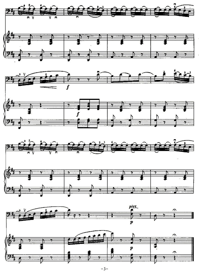 中国曲谱网 www.qupuw.com——【小提琴乐谱简谱】那波里舞曲