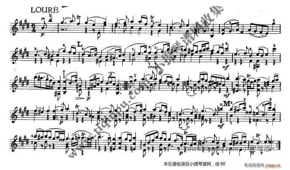 巴赫六首小提琴无伴奏奏鸣曲及组曲1006