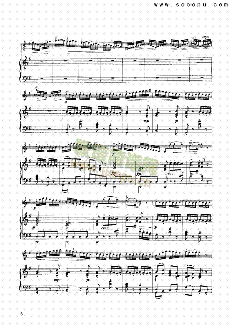 G大调回旋曲 弦乐类 小提琴