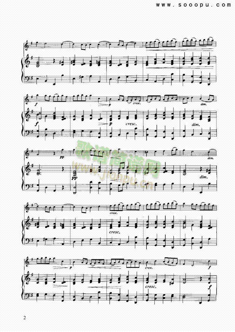 布列舞曲 弦乐类 小提琴