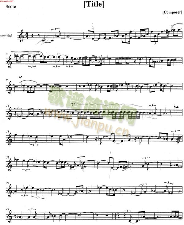 守护甜心配乐简谱小提琴版,入门独奏曲谱曲子五线谱