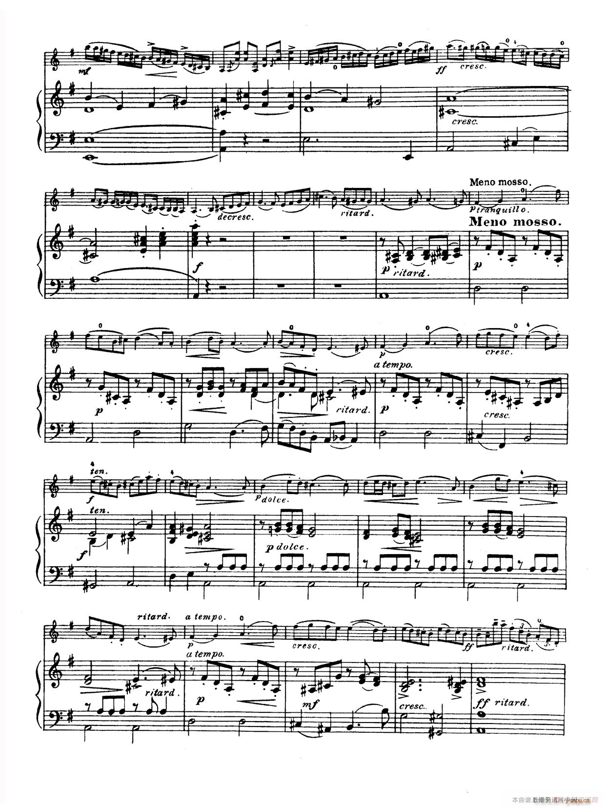 G大调学生协奏曲 塞茨作品第13号 2