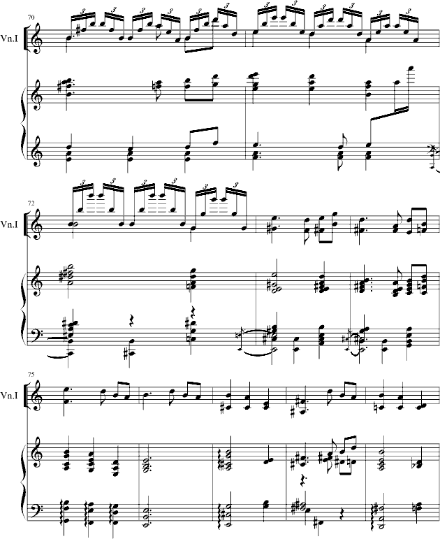 小提琴钢琴奏鸣曲