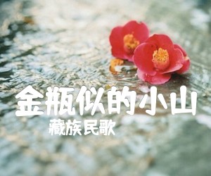 《金瓶似的小山吉他谱》_藏族民歌_D调_吉他图片谱1张