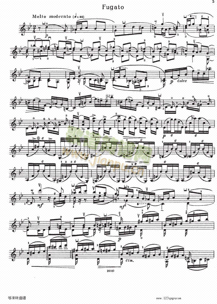 伊萨伊小提琴奏鸣曲（sonate No1）