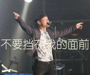 《不要挡在我的面前吉他谱》_赵传_C调_吉他图片谱1张