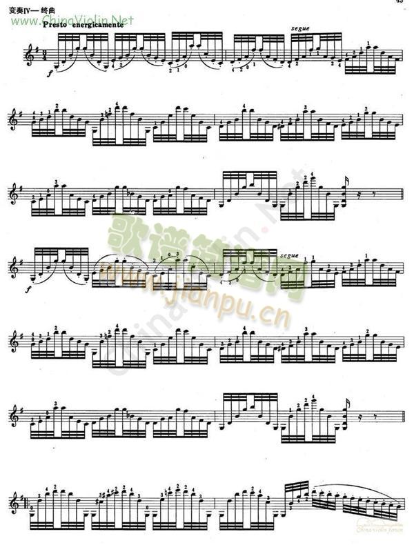 帕格尼尼《上帝保佑国王变奏曲》Op.9