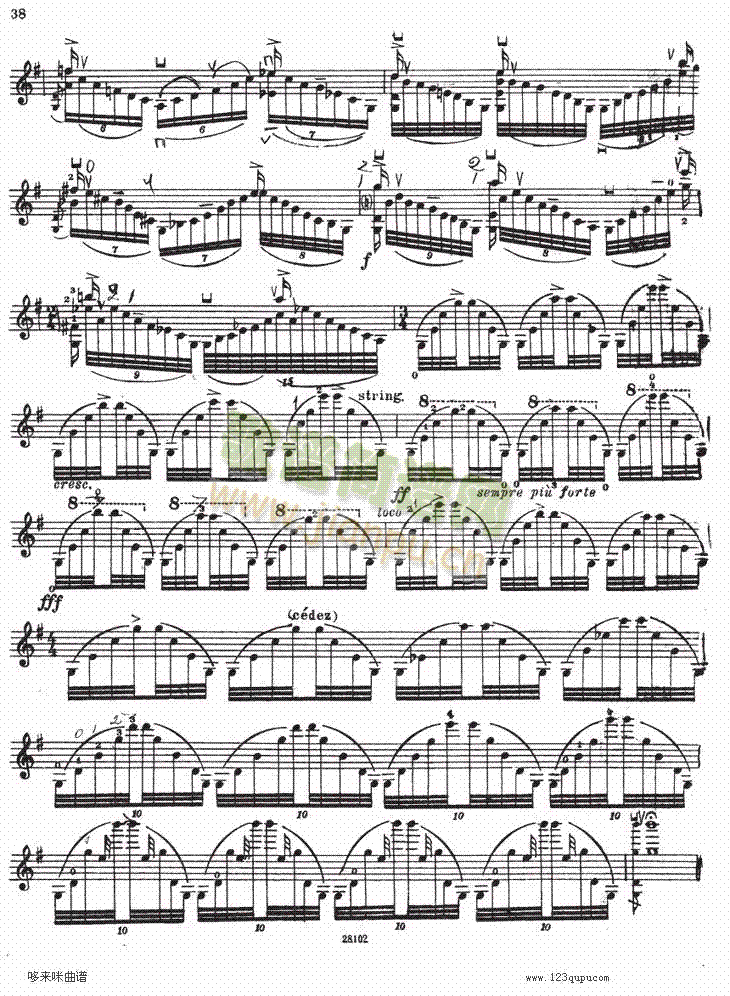 伊萨伊小提琴奏鸣曲（sonate No5）