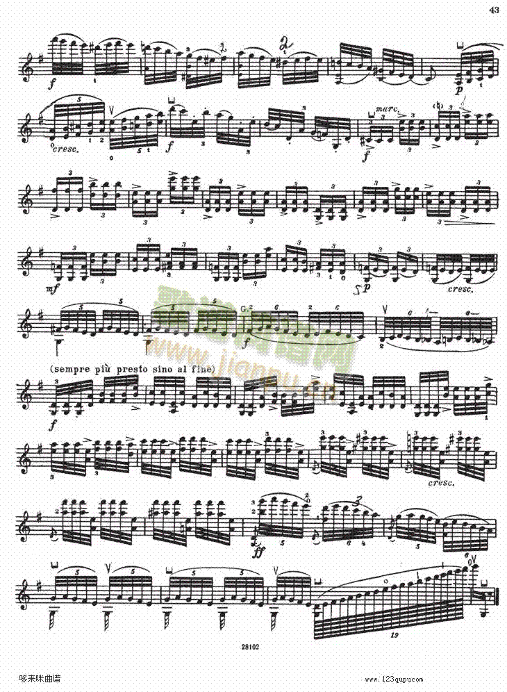 伊萨伊小提琴奏鸣曲（sonate No5）