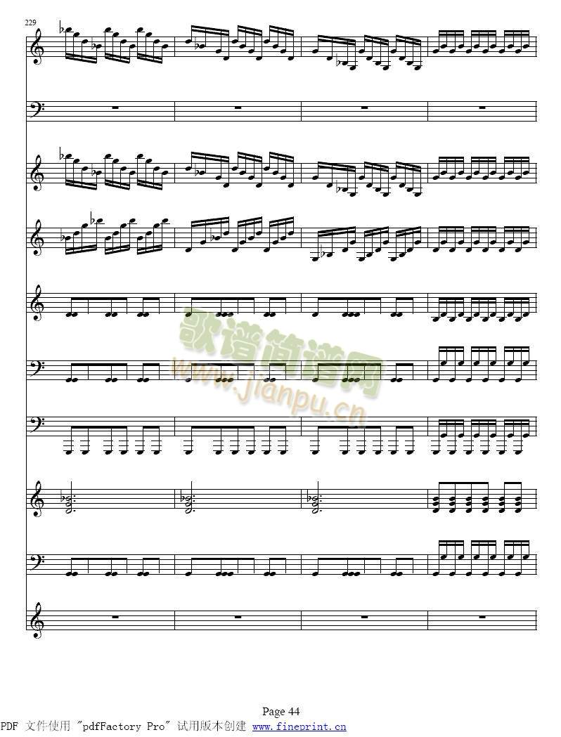 维瓦尔蒂四季夏小提琴协奏曲41-48 4