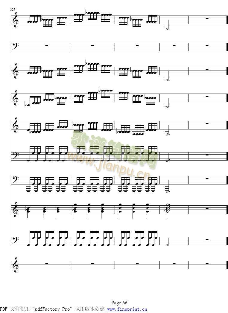 维瓦尔蒂四季夏小提琴协奏曲65-66 2