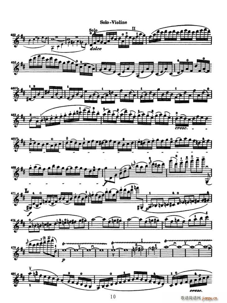 Konzert fur Violine（贝多芬小提琴协奏曲）