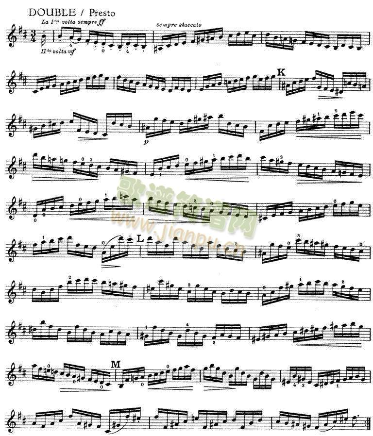 巴赫《六首小提琴无伴奏奏鸣曲及组曲1-6