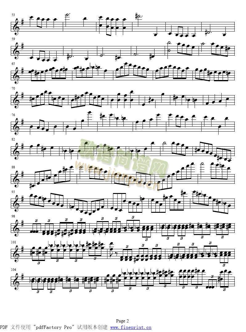 贝多芬e小调小提琴协奏曲1-5