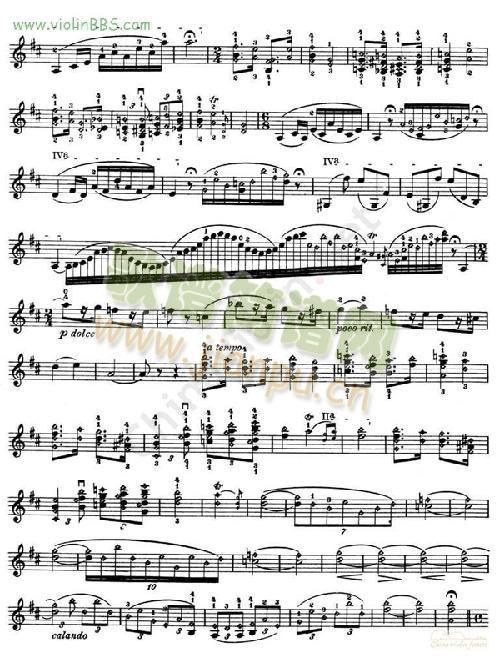 克莱斯勒-帕克尼尼《女巫之舞》(Le streghe)Op.8