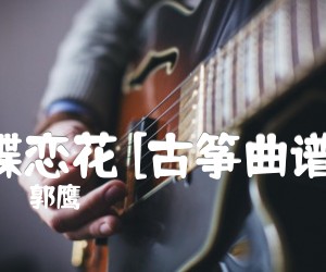 蝶恋花 [古筝曲谱]吉他谱_郭鹰_D调_原版弹唱吉他简谱