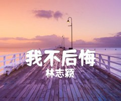 《我不后悔吉他谱》_林志颖_吉他图片谱1张