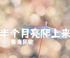 《半个月亮爬上来吉他谱》_青海民歌_C调_吉他图片谱1张