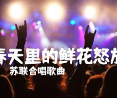 春天里的鲜花怒放吉他谱_苏联合唱歌曲_原版弹唱吉他简谱