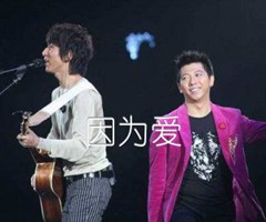 因为爱吉他谱_羽泉_原版指弹吉他简谱