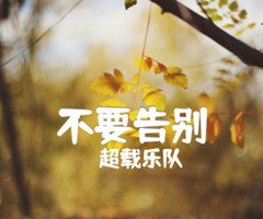 《不要告别吉他谱》_超载乐队_吉他图片谱1张