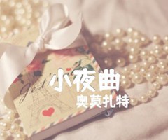 《小夜曲吉他谱》_奥莫扎特_吉他图片谱1张