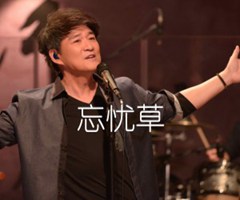 忘忧草吉他谱_周华健_原版指弹吉他简谱