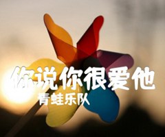 《你说你很爱他吉他谱》_青蛙乐队_A调_吉他图片谱2张