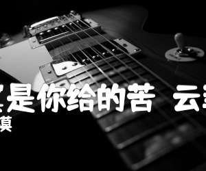 寂寞是你给的苦  云菲菲吉他谱_冷漠_G调_原版弹唱吉他简谱
