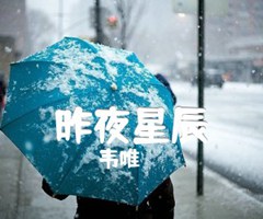 《昨夜星辰吉他谱》_韦唯_E调_吉他图片谱2张