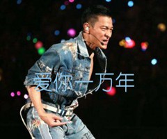 《爱你一万年吉他谱》_刘德华_D调_吉他图片谱3张