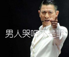 《男人哭吧不是罪吉他谱》_刘德华_吉他图片谱3张