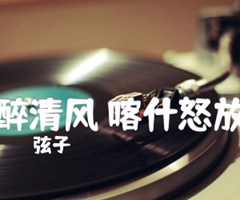 醉清风 喀什怒放吉他谱_弦子_C调_原版弹唱吉他简谱