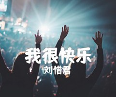 我很快乐吉他谱_刘惜君_中级难度_E调_原版指弹吉他简谱