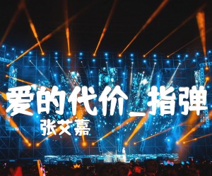 爱的代价吉他谱_张艾嘉_指弹_原版弹唱吉他简谱
